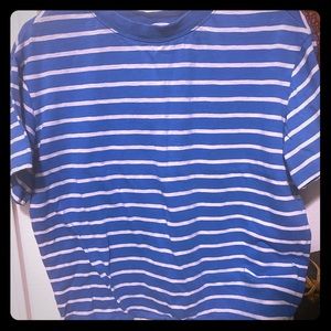 Stripped blue tshirt